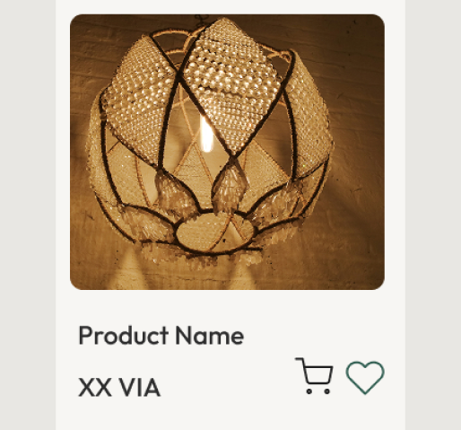 Original product card design with description, certifications, and seller bio